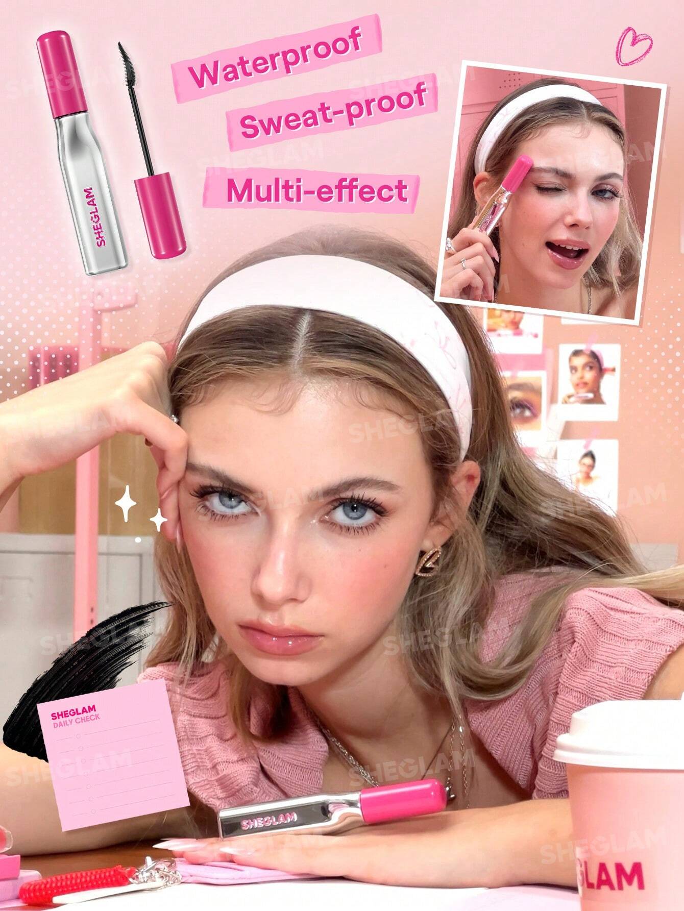 SHEGLAM Lashlighter Up & Out Mascara – Glow-Lift Volume Edition